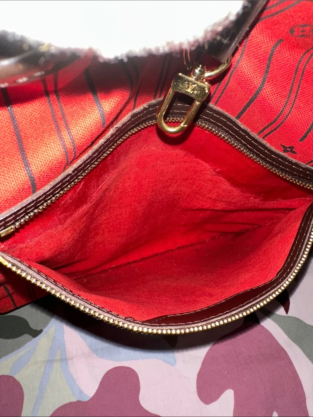 Louis Vuitton Damier Ebene Neverfull MM